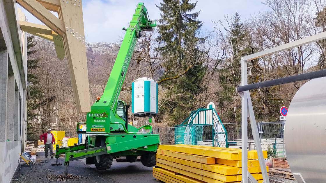 Location WC de chantier